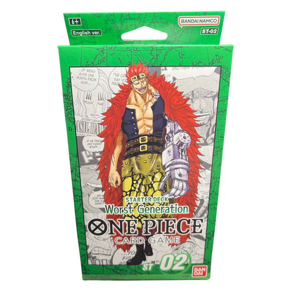 One Piece Card Game English: Worst Generation- Starter Deck ST-02