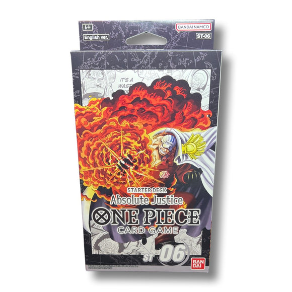 One Piece Card Game English: Absolute Justice - Starter Deck ST-06