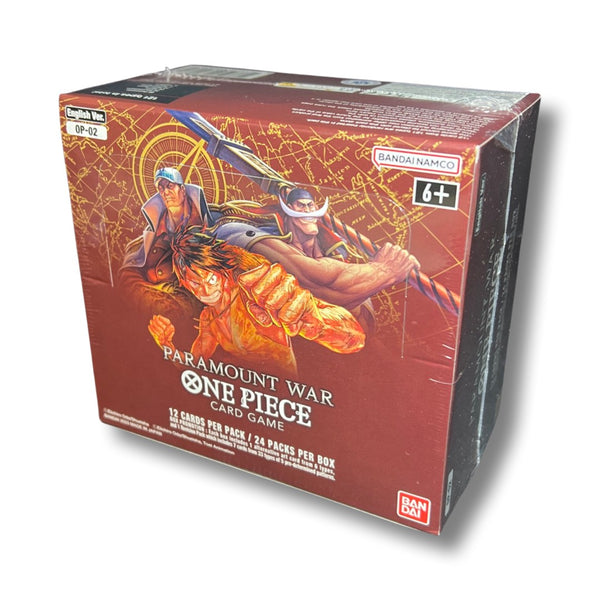 RED BOTTOM One Piece Card Game English: Paramount War- Booster Box OP- –  weedles_warehouse